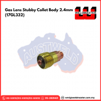 AUSTWELD GAS LENS STUBBY COLLET BODY 2.4mm (17GL332)