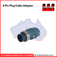 AUSTWELD 6 PIN PLUG CABLE ADAPTOR
