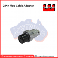 AUSTWELD 2 PIN PLUG CABLE ADAPTOR