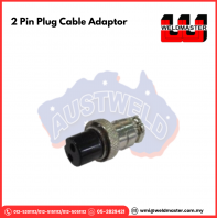 AUSTWELD 2 PIN PLUG CABLE ADAPTOR