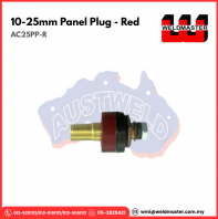 AUSTWELD 1.-25mm PANEL PLUG - RED (AC25PP-R)