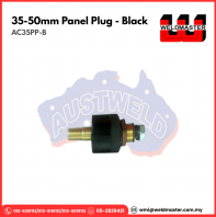 AUSTWELD 35-50mm PANEL PLUG - BLACK (AC35PP-B)