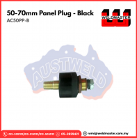 AUSTWELD 50-70mm PANEL PLUG - BLACK (AC50PP-B)