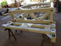 Custom Steel Double Decker Stanchion