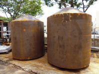 Rolled Metal Storage Tank