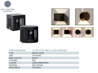 LC-EL411-3BWD / LC-EL413-4BWD OUTDOOR WALL LIGHT