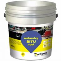Weberdry BITU coat  |  High Performance Elastic Bitumen Waterproofing