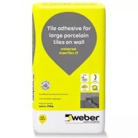 Weberset Superflex 21  |  C2TE Tile adhesive for large porcelain tiles