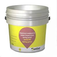 Weberfill Epoxy Grout  |  Chemical Resistant Epoxide Resin-Based Coloured Grout