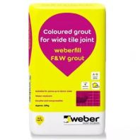 Weberfill F&W Grout  |  Coloured Grout for Wide Tile Joint