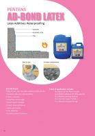 Pentens AD-Bond Latex  |  Latex Additives Waterproofing