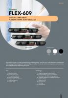 Pentens Flex-609  |  Single component polyurethane joint sealant