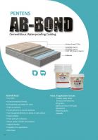 Pentens AB-Bond  |  Cementitious Waterproofing Coating