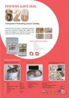 Pentens Slate-Seal 820  |  Transparent Protecting Acrylic Coating