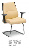 Visitor / Conference Chair with Arm (E3184S)