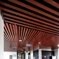 Indoor Aluminium Woodgrain Coating