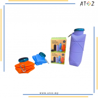 ATOZ Shop 600ml Silicone Collapsible Water Bottle