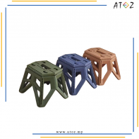 ATOZ Shop Foldable Chair with Portable Handle, Gap Storage, and Space-Saving Design
