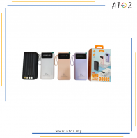 ATOZ Shop DXJ-C15 2.4A 30000mAh LED Super Fast Charging Power Bank with 3-in-1 Cable