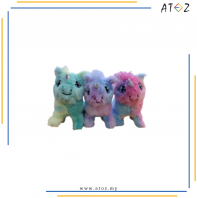 ATOZ Shop Children Electronic Walking Plush Toy Unicorn Walking Toy (AA Battery)