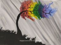 Rainbow (Canvas Painting)