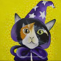 Jb Local Artist (Cat Painting)
