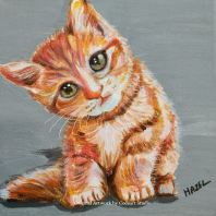 Cat Canvas Painting (Cat lovers)