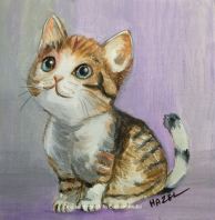 Cat Painting (Acrylic panting)