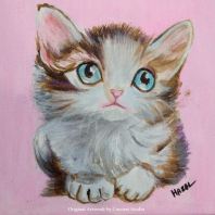 Cat Painting (Canvas)