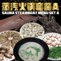 SAUNA STEAMBOAT MENU SET A