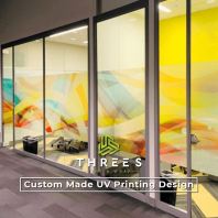 Custom Made UV Printing Design for Glass Window Film | Custom Decorative Film