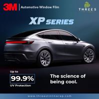 3M XP Series Automotive Window Film - Nano-Ceramic Car Window Tint (3M Mahkota Cheras | 3M Bangi)
