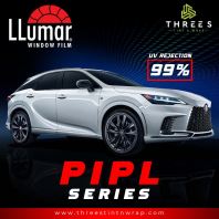 Llumar PIPL Series Nano Ceramic Car Window Tint   Clear, Heat-Blocking Window Film
