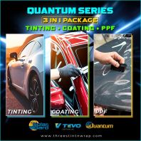 Solar Gard Quantum Series 3 in 1 Package | Car Window Tinting, Coating & PPF Protection