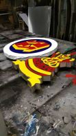Chemical etching signboard