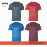 CROSSRUNNER Sublimated Matrix Jersey Tee - Maroon ( Unisex ) CRR2100