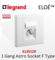 Legrand 618026 Eloe Astro Socket/ TV Socket