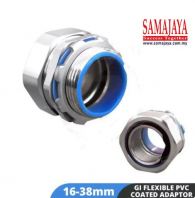 JEC 1" (25mm) GI Flexible PVC Coated Adaptor/ Heavy Gauge Watertight Flexible Adaptor