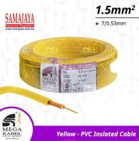 Mega 1.5mm PVC Cable (Yellow)