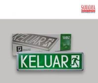 Shinz SK-16/ SK16 Keluar Sign/ Exit Sign