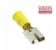 FDD5-250/ FDD 5-250 Female Insulated Electrical Crimp Terminal/ Wire Cable Connector/ Female Disconnector/ Female Connector/ Ring Terminal (Yellow)