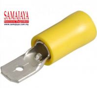 MDD5-250/ MDD 5-250 Male Wire Connector Terminal/ Male Insulated Spade/ Wire Cable Connector/ Crimp Terminal/ Ring Terminal (Yellow)