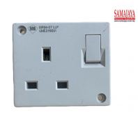 UMS L113 13A 1 Gang Mini Switch Socket