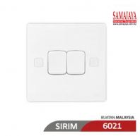 UMS 6021 2 Gang 1 Way Switch