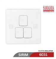 UMS 6031 3 Gang 1 Way Switch