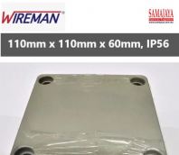 Wireman EB442 110 x 110 x 60mm (4 x 4) Junction Box/ Weatherproof Enclosure Box