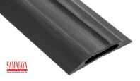 Fighter 70mm Half Moon Casing/ Round Ducting/ Floor Cable Trunking PVC Casing/ Floor Trunking/ Floor Casing (Grey)
