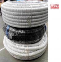 Galaxy 25mm (1") PVC Flexible Conduit/ PVC Flexible Tubing (White)