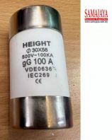 Height 30 x 58 100A HRC Fuse Link/ Electric Fuse/ Ceramic Cartridge Fuse/ Ceramic Fuse/ HRC Fuse/ Cylindrical Fuse Link