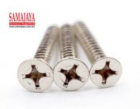 Toyo #6 x 1" Stainless Steel CSK Flat Head Self Tapping Screw
